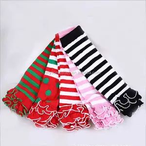 Date bébé jambières garçon filles <span class=keywords><strong>Legging</strong></span> collants coton mignon arc-en-ciel chaussettes infantile enfant en bas âge à volants jambières bébé filles - Product Image 1