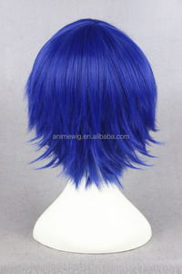 Anime japonés Durarara/Kuronuma Aoba corto 32cm azul Cosplay peluca/Peluca de pelo sintético - Product Image 5