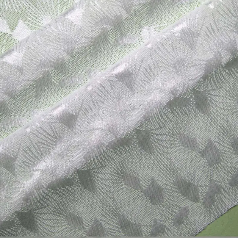 Cina produttore lingerie lavorato a maglia spandex jacquard tessuto elasticizzato