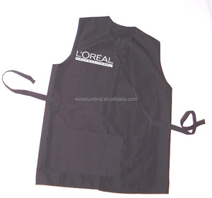 เสื้อกั๊กช่างทำผมโพลีเอสเตอร์สีดำสำหรับ L'Oreal - Product Image 3