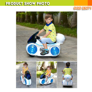 Elektrikli motosiklet sürme çocuklar araba hafif müzik ile - Product Image 3