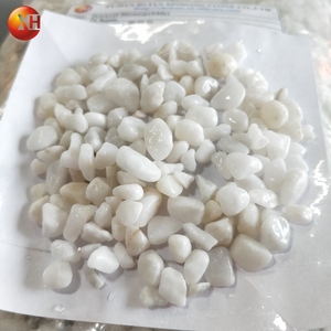 หินกรวดขัดเงาสีขาวธรรมชาติสำหรับตกแต่งสวนกลางแจ้ง วางพื้น ปูทางเดิน ขาย - Product Image 6