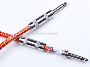 전문 직물 전기 악기 6.3mm 기타 케이블 - Product Image 4