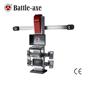 Battle-Axe ใช้3D รถสี่ล้อ Alignment Machine ราคาขาย