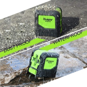 Huepar Laser 2 Đường Tự San Bằng (4 Độ) Laser Chùm Màu Xanh Lá Cây Đỏ Đường Ngang Ngang & Dọc Với Đế Từ - Product Image 6