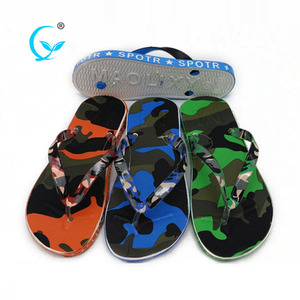 Sandales de logo personnalisé de la maison de la plage de diapositive eva slipper hommes tongs - Product Image 1