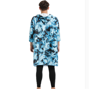 Kleine MOQ Quick Dry Surf poncho Mikrofaser Ändern Robe Strand Handtuch für erwachsene - Product Image 2