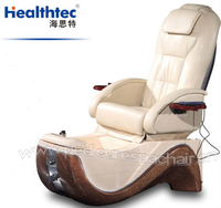 Fauteuil à jet sans tuyau pour le rimming/ Fauteuil de pédicure avec revêtement en cuir/ vente en gros de fauteuils de pédicure européens à prix abordable
