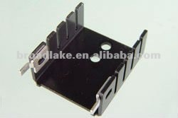 Piezas de ordenador disipador de calor TO220 de aluminio estampado TAIWAN - Product Image 3
