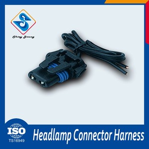 Meilleur ODM led faisceau de câbles 2 broches connecteur mâle femelle câblage de la voiture - Product Image 3