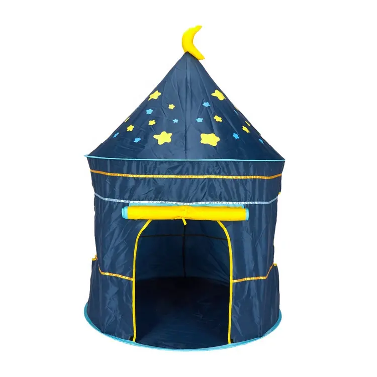 Tente de jeu pliable pour enfants, jouet, tente Pop-Up, bleu, jolis, pour l'intérieur et l'extérieur, pièces