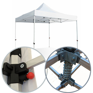 Ezup-toldo plegable portátil de 10x10, 3x3 tienda de campaña, carpa Pop-Up instantánea, tubo de aluminio para la playa