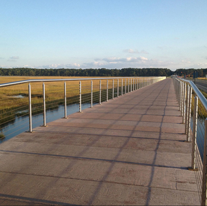 Dış balkon paslanmaz çelik kablo güverte korkuluğu tasarımı/tel halat küpeşte/merdiven korkuluk - Product Image 2