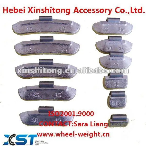 lead wheel balancer weight for steel rim