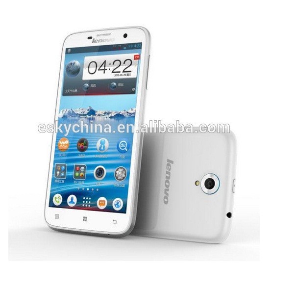 Оригинал Lenovo A850i мобильный телефон 5.5 дюймов IPS MTK6582m процессоров 1 ГБ RAM 8 ГБ ROM 5-мп Android 4.2 мобильный телефон