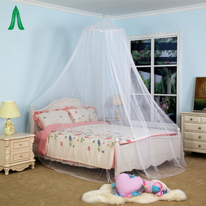 Thanh Lịch Trắng Giường Tán Vòng Dome Giường Tán Lưới Gấp Công Chúa Muỗi <span class=keywords><strong>Net</strong></span> Cho Người Lớn - Product Image 2