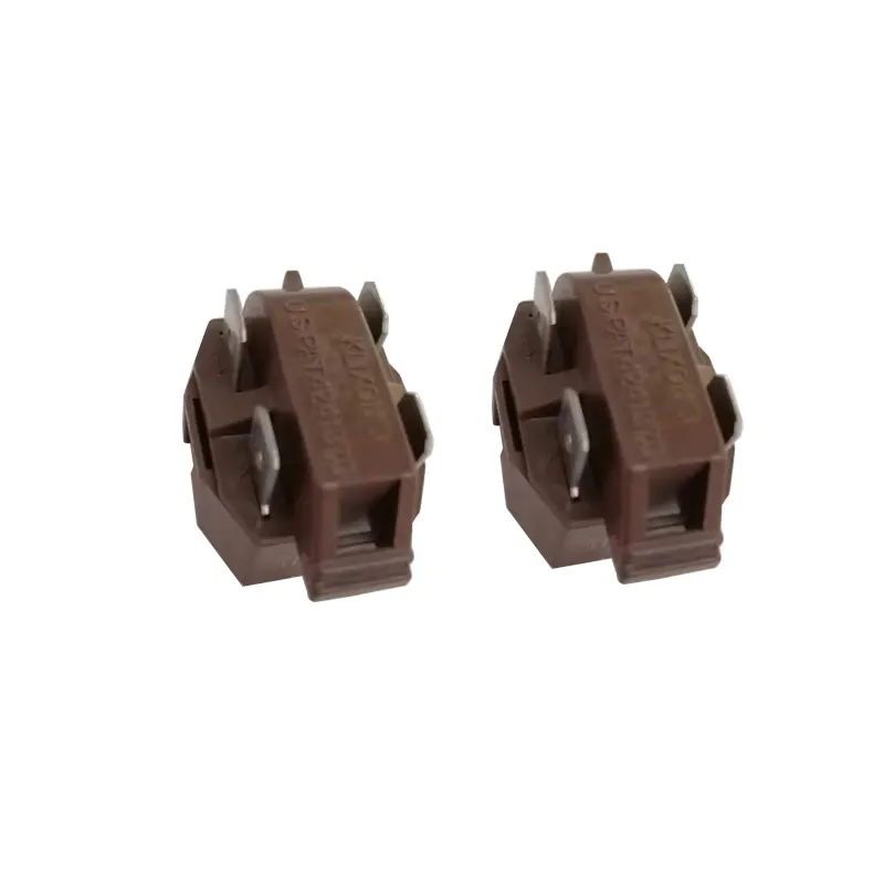 Refrigerator spare parts brown color thermal overload relay for refrigerator compressor