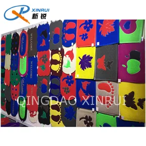 CE ISO9001 Pvc Loop Bantal Coil Lantai Pintu Mat Membuat Mesin/Lini Produksi