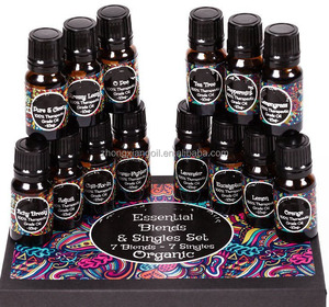 Navidad 10 ml regalo aceites esenciales establecidos 14 aceites gran regalo! Los ladrones stress relief aceite plantas - Product Image 1