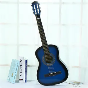 โรงงานขายส่งใหม่ราคาถูก Acoustic Guitar สำหรับผู้เริ่มต้น