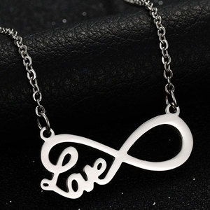 Collana girocollo da donna con incisione personalizzata in acciaio inossidabile all'ingrosso - Product Image 2