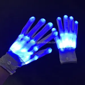 LED-Handschuhe leuchtende Blume Finger Licht Handschuhe Party liefert Tanzclub Requisiten leuchten Spielzeug leuchten