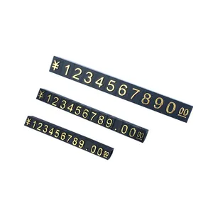 Mini Đồ Trang Sức nhựa giá khối/Rõ Ràng Giá Thẻ Giá Khối cho Đồ Trang Sức Hiển Thị - Product Image 1