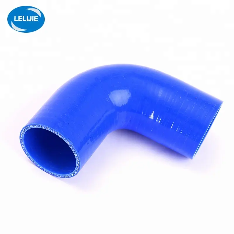 Lungo servizio flessibile morbido 90 gradi in silicone resistente tubo di gomma