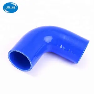 Manguera de goma de silicona flexible, larga duración, resistente a 90 grados