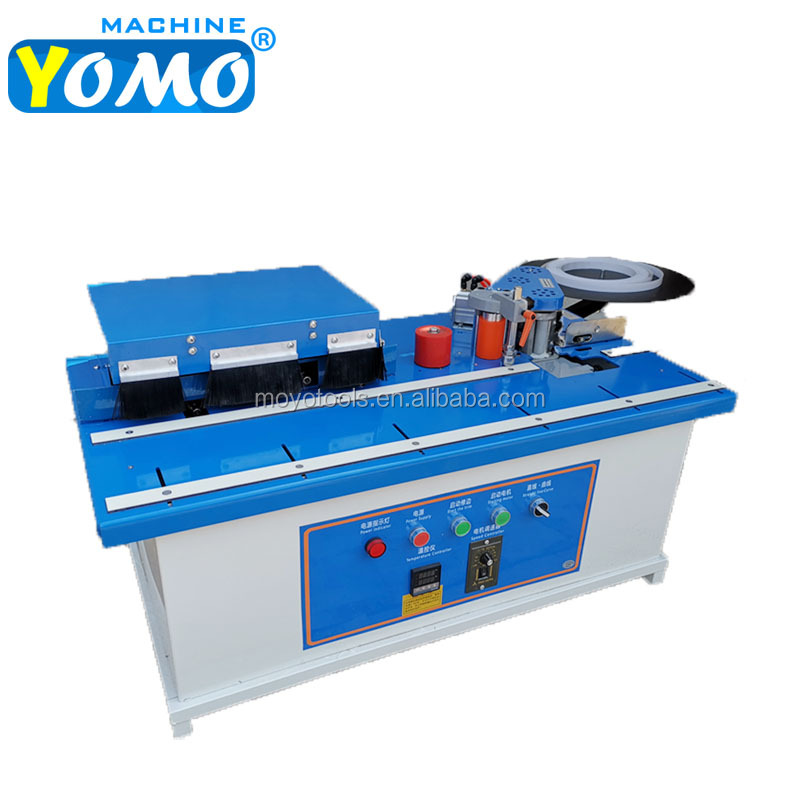 Деревообрабатывающий ручной шкафа Кромкооблицовочный станок 56 кг MY70 станок для облицовывания кромок