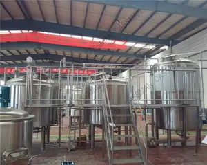 100l 200l 500l 1000l micro brewhouse, turnkey bir sistem pembuatan bir