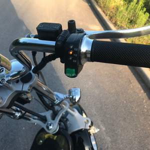 Scooter électrique urbain à pneus larges antivol avec <span class=keywords><strong>amortisseur</strong></span> 1000W - Product Image 3
