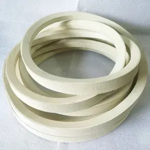 High Quality White Rubber V Belts Upper Pressure Belt 32x19x7650 For wood-working machines