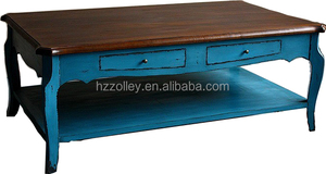 francese <span class=keywords><strong>antico</strong></span> in legno recuperato mobili soggiorno angolo tavolo da tè vintage - Product Image 5
