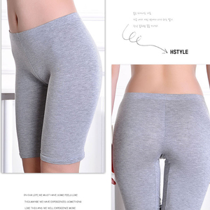 Pantaloncini estivi da donna in cotone elasticizzato elasticizzato Casual <span class=keywords><strong>pantaloni</strong></span> corti da Modal mutandine - Product Image 2