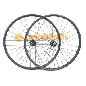 Колесная MTB углерода Suppliers-Комплект углеродных колес CarbonBikeKits MTB 29 дюймов, горный велосипед из углеродного волокна, колеса для пересеченной местности 29er 27 мм, трубчатые