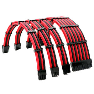 Angitu ชุดสายไฟต่อพ่วง4mm, แขนสัตว์เลี้ยง90องศา ATX 24Pin <span class=keywords><strong>MB</strong></span> 1X4 + 4Pin 2X6 + 2Pin PSU - Product Image 6