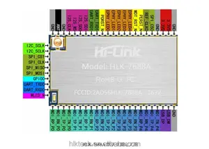 OpenWrt-firmware MT7688AN Uart, compatible con Linux/ openwrt, puerta de enlace inteligente, aplicación para casa inteligente, HLK-7688A