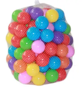 Boules en plastique souples et colorées, 100 pièces/lot, jouets de piscine, vente en gros, livraison gratuite