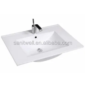 Wholesale Supplier Sanitary Ware Ceramic Feather Edge / Thin Edge Basin