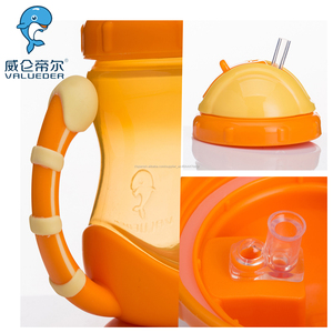 Nuevos cabritos de la llegada taza, muestra libre al por mayor del bebé taza de entrenamiento con dos manijas - Product Image 3