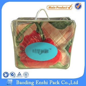 <span class=keywords><strong>Jordan</strong></span> cremallera del pvc <span class=keywords><strong>vinilo</strong></span> transparente bolsas de manta - Product Image 3