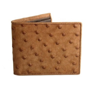 Ví Da Đà Điểu Tùy Chỉnh Ví Da Thật Quà Tặng Đặc Biệt Ví Chặn Rfid Cho Nam - Product Image 5