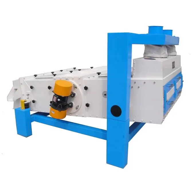 TQLZ Series Vibration Separator self-balancing vibrating screen for flour mill cleaning machine for Grain Cereal Wheat Maize