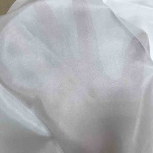 Habotai, tissu 100% en <span class=keywords><strong>soie</strong></span> blanche, écharpe de 8mm, vente en gros - Product Image 2