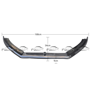 Lame de pare-choc avant en Fiber de carbone, Spoiler avant pour <span class=keywords><strong>VW</strong></span> Volkswagen <span class=keywords><strong>Polo</strong></span> 6 <span class=keywords><strong>2013</strong></span> + - Product Image 6