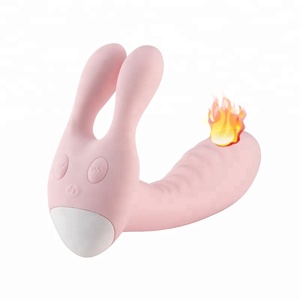 Asino Disegno Mutandine Indossabili Vibratore 7 Frequenza di Riscaldamento Up Dildo Vibratore Masturbazione - Product Image 1