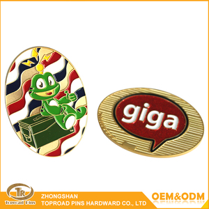 Niedriger Preis Top-qualität Benutzerdefinierte Metall-<span class=keywords><strong>m</strong></span>ünze Emaille Ente Cartoon Customized Geocoins - Product Image 3