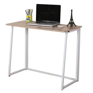 Pequeña mesa de estudio para computadora portátil para el hogar, estación de trabajo, escritorio plegable portátil para computadora portátil