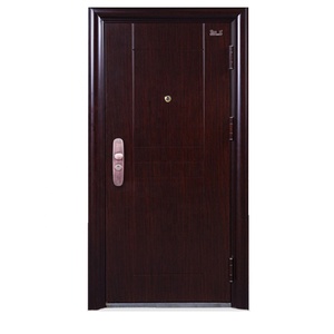 Puerta de seguridad Exterior insonorizada, puerta delantera de acero y metal para casa, gran oferta - Product Image 4